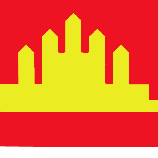Kampuchea flag Image