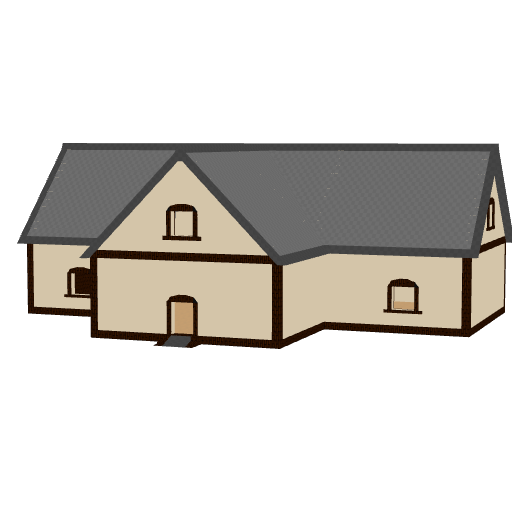 House 3 (no inside decor)