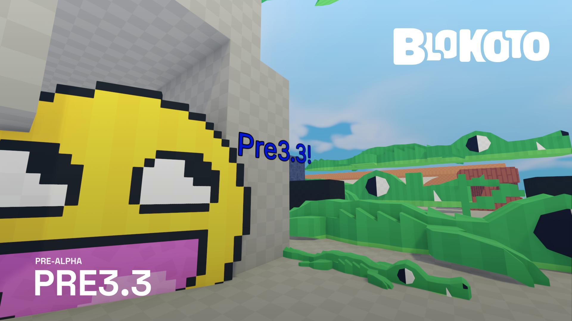 Blokoto Pre3.3 - Texts and Avatar-sized models